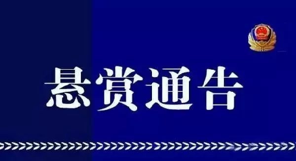 懸賞通告憑祥警方懸賞5000元通緝此人有線索請報警