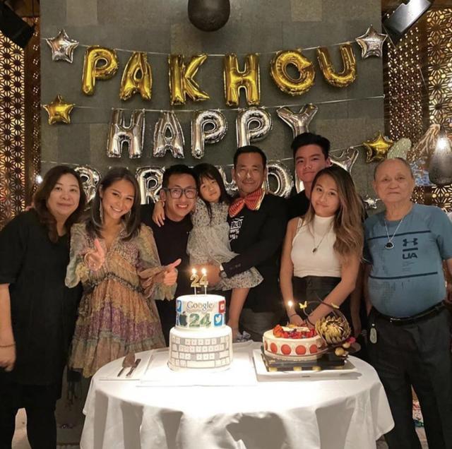 洗米嫂|洗米嫂懒理洗米华与Mandy复合为24岁继子庆生，家族地位固若金汤