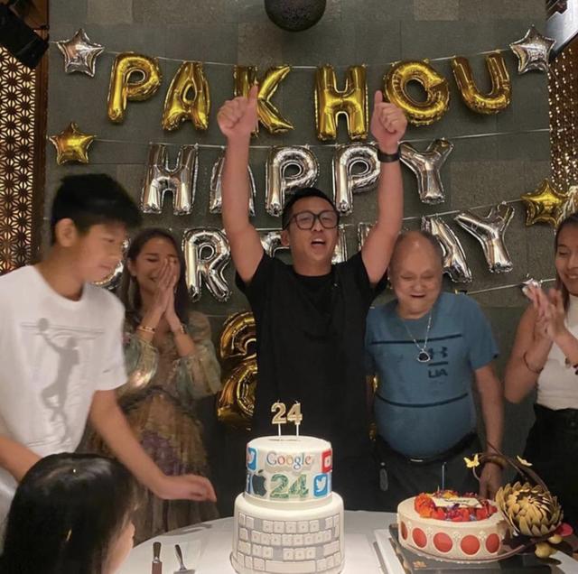 洗米嫂|洗米嫂懒理洗米华与Mandy复合为24岁继子庆生，家族地位固若金汤