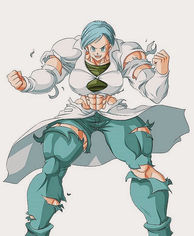 当龙珠的女角色健身后琪琪毁三观18号成金刚芭比