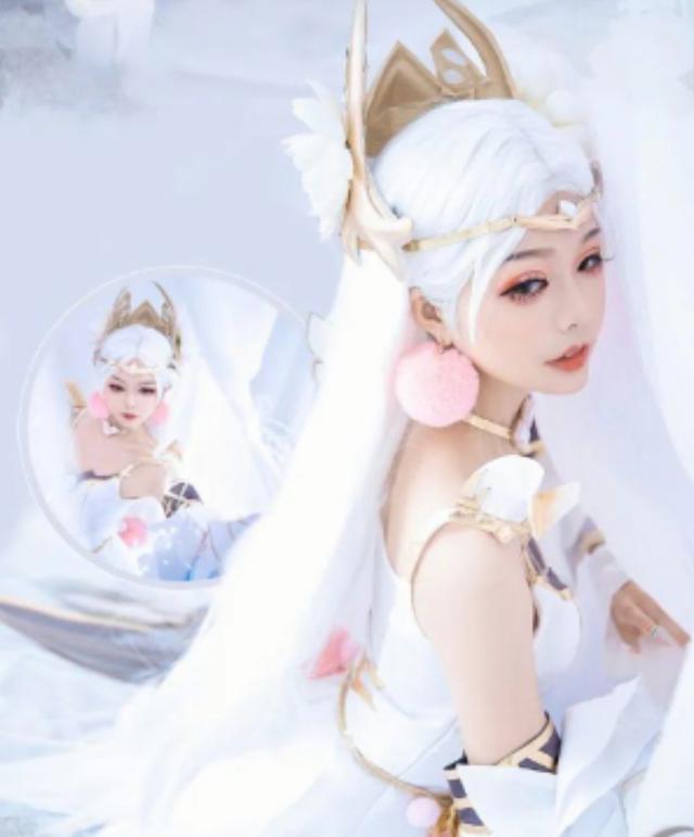 王者荣耀cos白色仲夏夜之梦你见过吗这个貂蝉真的太白了