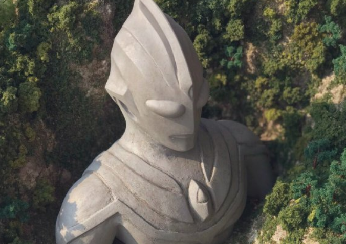 奥特曼惊现新的光之巨人石像竟还是迪迦和盖亚的结合新的风暴要来了