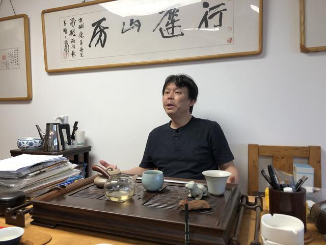 方斌|淮南：“洞山公园”由方斌所题，方斌何许人也？去他工作室看看