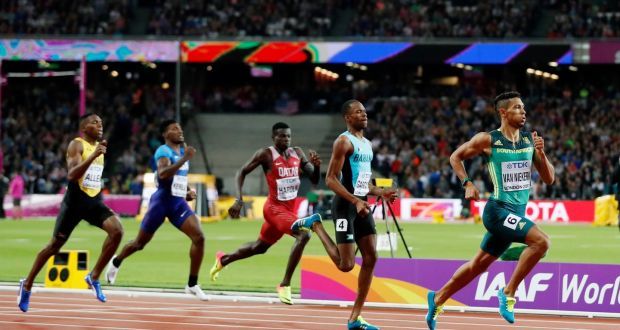 43秒03,田径男子400米世界纪录诞生四