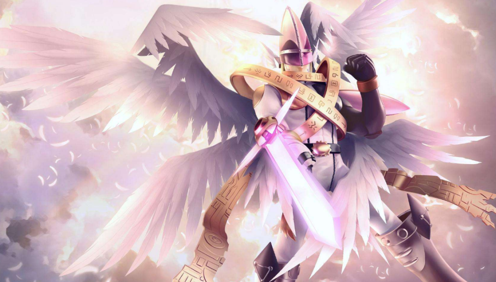 数码宝贝神圣天使兽能打败小丑皇但是对究极吸血魔压根没辙