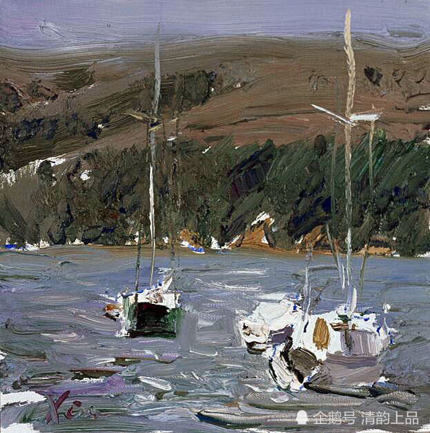 谌北新|色不碍墨、色不碍笔——著名油画家谌北新风景油画作品欣赏