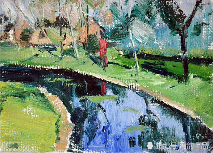 谌北新|色不碍墨、色不碍笔——著名油画家谌北新风景油画作品欣赏
