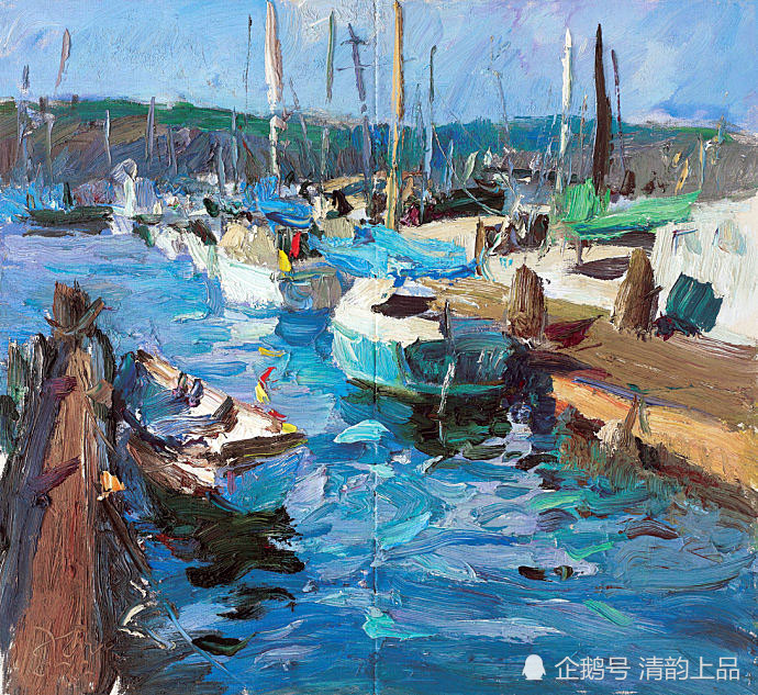 谌北新|色不碍墨、色不碍笔——著名油画家谌北新风景油画作品欣赏