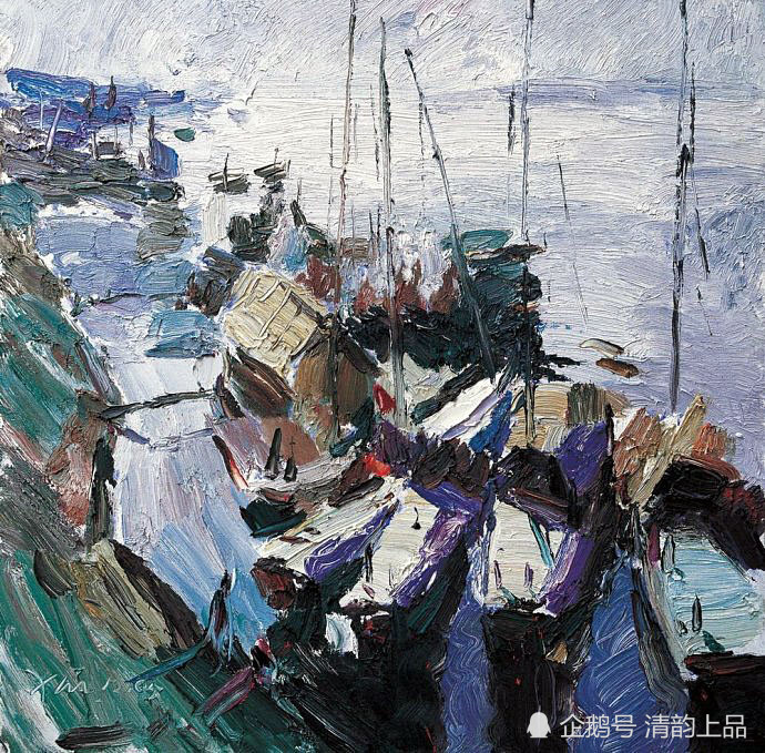 谌北新|色不碍墨、色不碍笔——著名油画家谌北新风景油画作品欣赏