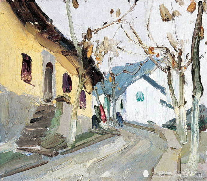 谌北新|色不碍墨、色不碍笔——著名油画家谌北新风景油画作品欣赏