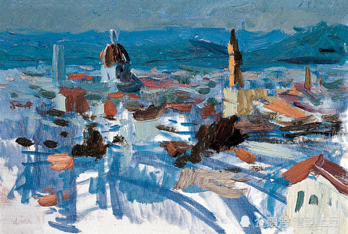 谌北新|色不碍墨、色不碍笔——著名油画家谌北新风景油画作品欣赏