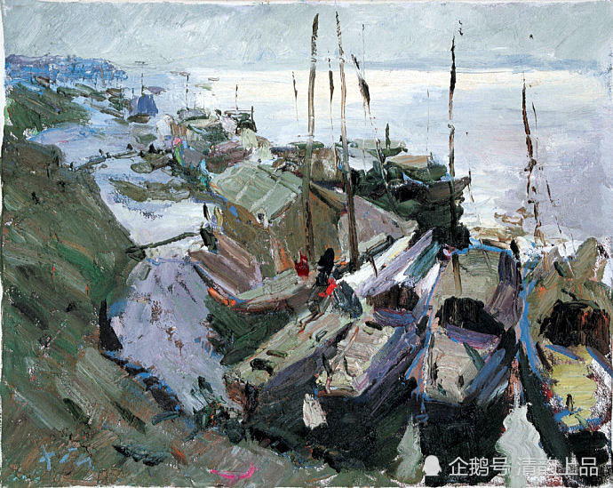 谌北新|色不碍墨、色不碍笔——著名油画家谌北新风景油画作品欣赏