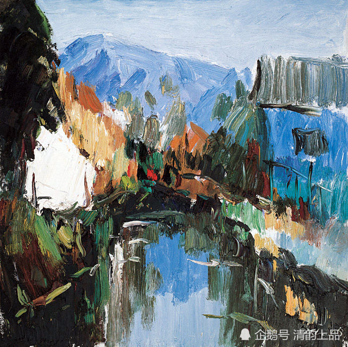 谌北新|色不碍墨、色不碍笔——著名油画家谌北新风景油画作品欣赏