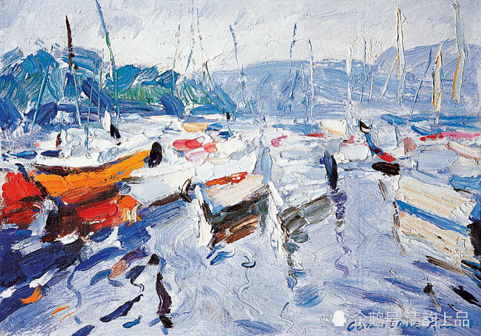 谌北新|色不碍墨、色不碍笔——著名油画家谌北新风景油画作品欣赏