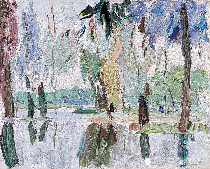 谌北新|色不碍墨、色不碍笔——著名油画家谌北新风景油画作品欣赏