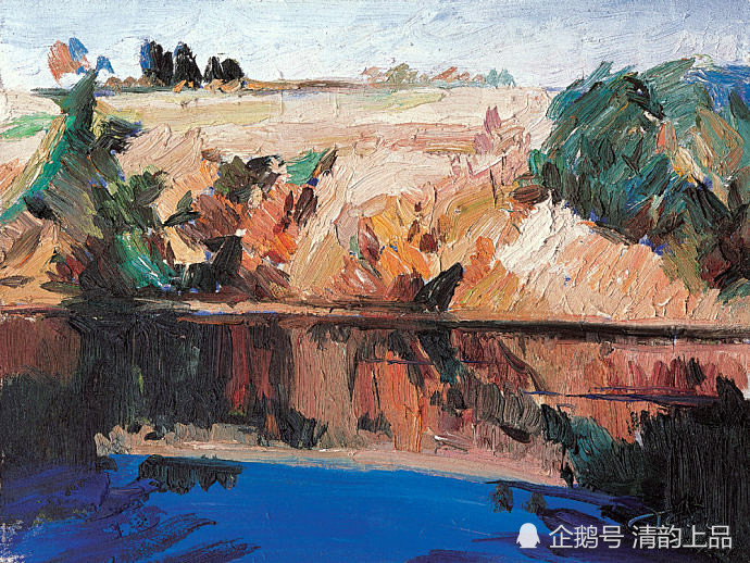 谌北新|色不碍墨、色不碍笔——著名油画家谌北新风景油画作品欣赏