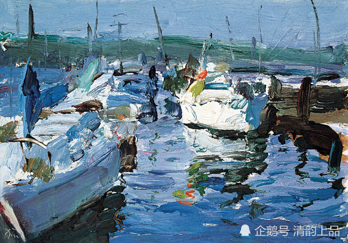 谌北新|色不碍墨、色不碍笔——著名油画家谌北新风景油画作品欣赏