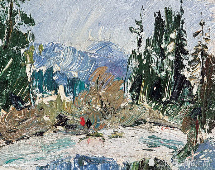 谌北新|色不碍墨、色不碍笔——著名油画家谌北新风景油画作品欣赏