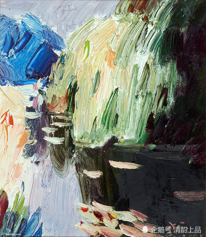 谌北新|色不碍墨、色不碍笔——著名油画家谌北新风景油画作品欣赏