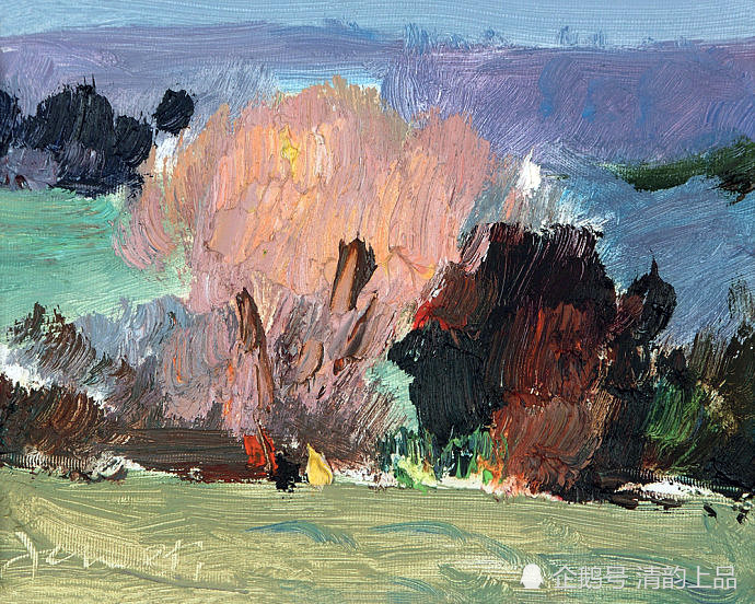 谌北新|色不碍墨、色不碍笔——著名油画家谌北新风景油画作品欣赏