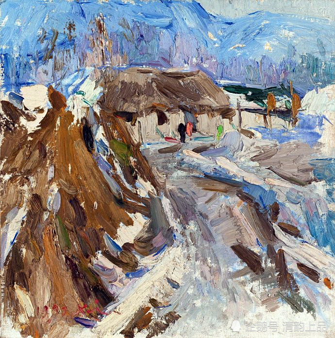 谌北新|色不碍墨、色不碍笔——著名油画家谌北新风景油画作品欣赏