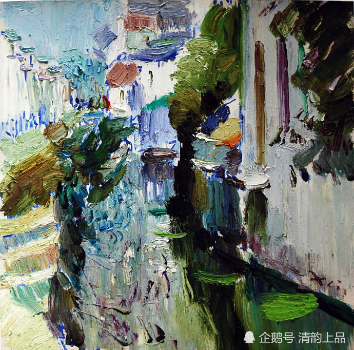 谌北新|色不碍墨、色不碍笔——著名油画家谌北新风景油画作品欣赏