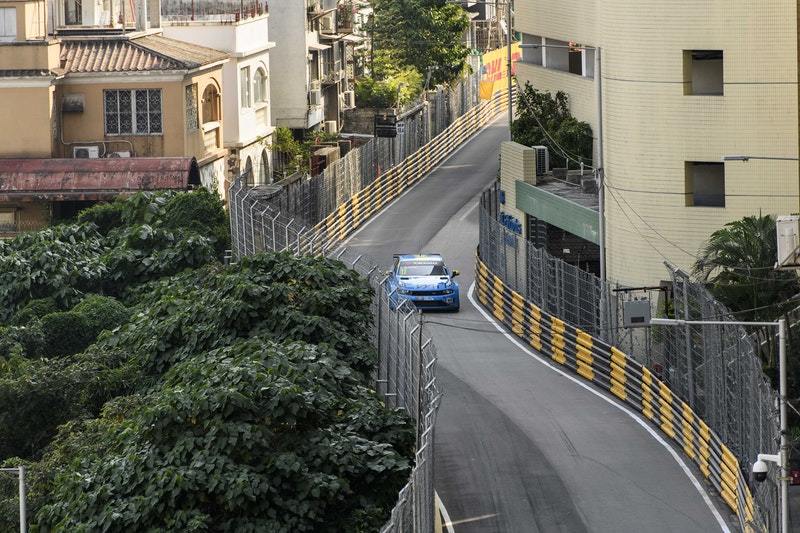 領克在傳奇的澳門東望洋賽道