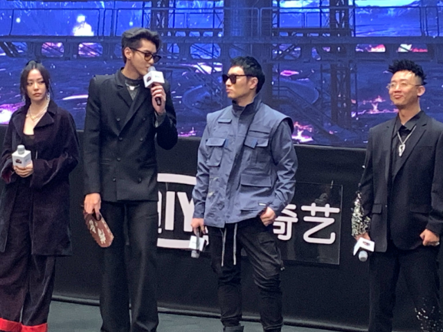 中国新说唱|中国新说唱发布会现场，潘玮柏结婚争议后现身，吴亦凡身高成亮点