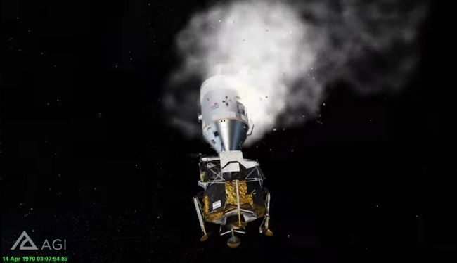 宇航员|这艘载人登月飞船发生爆炸，3名宇航员安全返回，创造了一个奇迹