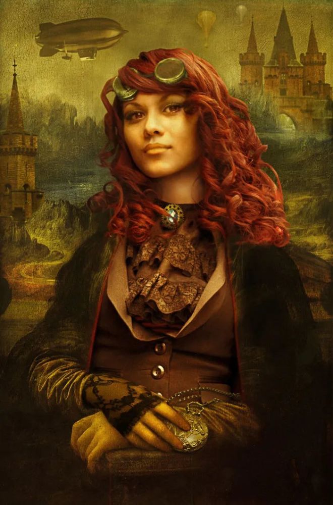 蒙娜丽莎|艺术家暴改名画蒙娜丽莎，极具创意的作品，让人捧腹大笑