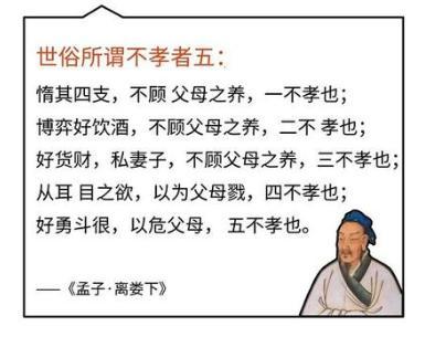 不孝有三无后为大是什么意思另外两个不孝又是什么