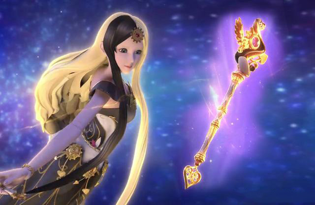 叶罗丽白光莹和黑香菱没有被辛灵忽视契约升级新宝杖出现了