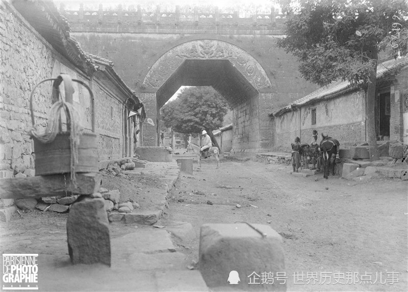 北京城|100年前的北京城什么样？1911年，法国摄影师镜头下的北京风貌