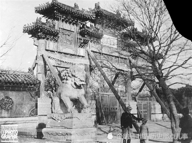 北京城|100年前的北京城什么样？1911年，法国摄影师镜头下的北京风貌