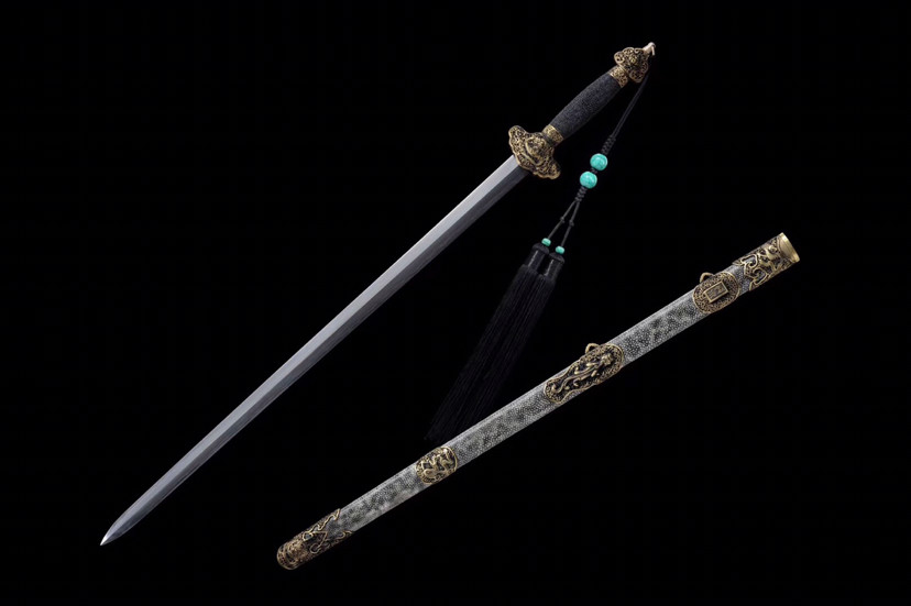 龙泉剑|手工作-清龙泉剑，大清王朝宝剑典型代表作