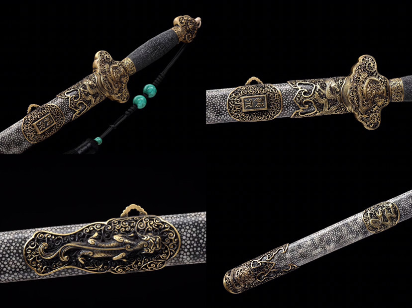 龙泉剑|手工作-清龙泉剑，大清王朝宝剑典型代表作
