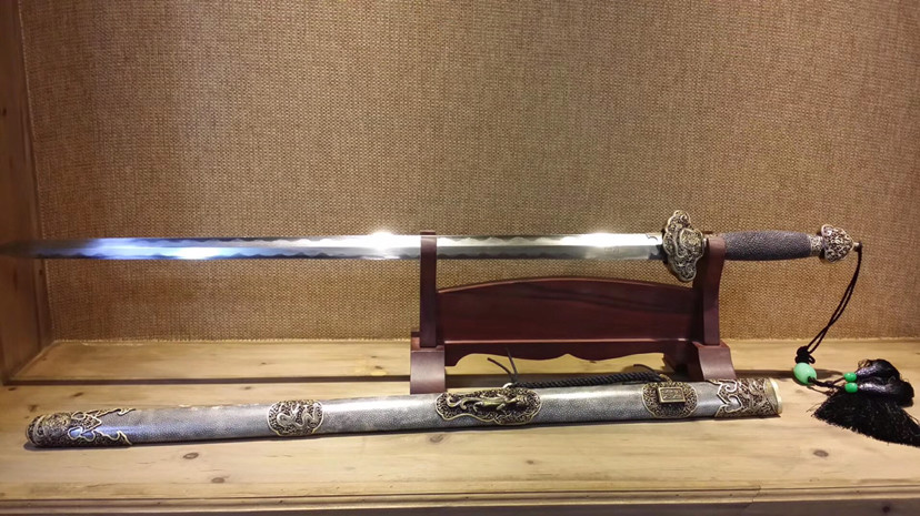 龙泉剑|手工作-清龙泉剑，大清王朝宝剑典型代表作
