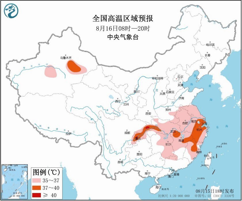 江浙沪|江浙沪高温确定，或还将升级，台风胚胎98W消亡，大台风或又在酝酿