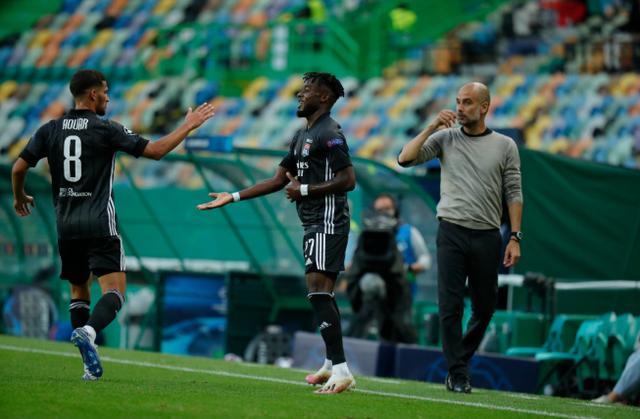 欧冠1 4决赛里昂3 1击败曼城 斯特林错失空门 你怎么看 腾讯新闻