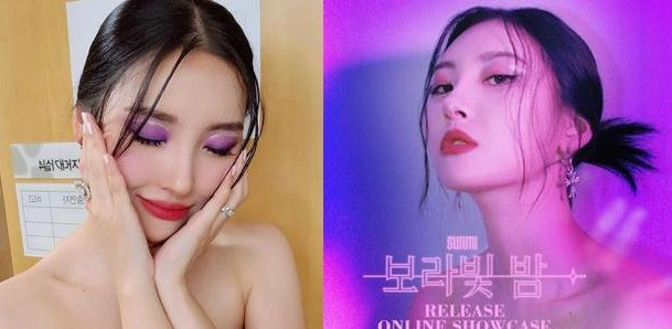 古风演绎蟑螂须刘海太飒爽,拨出两条触须,就是今年韩国女团最火发型