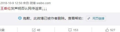 王岳伦|王岳伦人设崩塌实锤！本尊发文为不检点行为道歉，李湘未表态