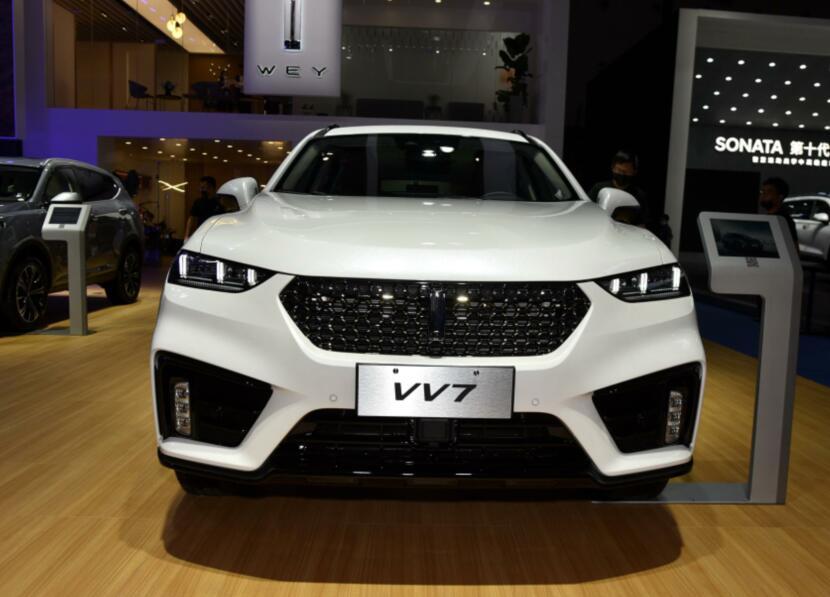 2021款长城魏派vv7,2.0t 四驱,猛降3万,新造型比途观大气