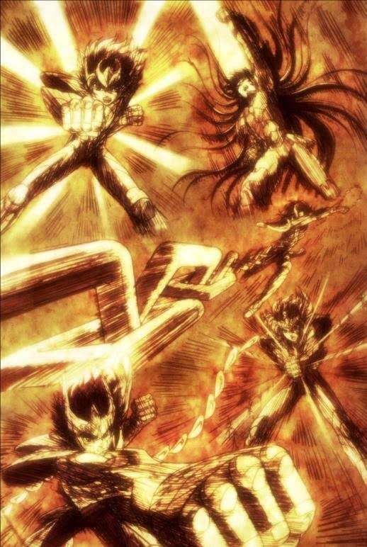 青铜圣斗士五小强为什么始终是青铜没有升级成白银黄金