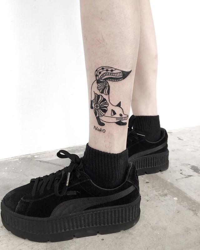 纹身|日本女孩6岁入行，是全世界最小纹身看完我却只想拥有同款爸爸！