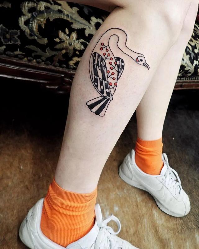 纹身|日本女孩6岁入行，是全世界最小纹身看完我却只想拥有同款爸爸！