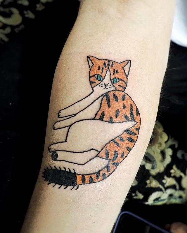 纹身|日本女孩6岁入行，是全世界最小纹身看完我却只想拥有同款爸爸！