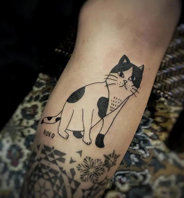 纹身|日本女孩6岁入行，是全世界最小纹身看完我却只想拥有同款爸爸！