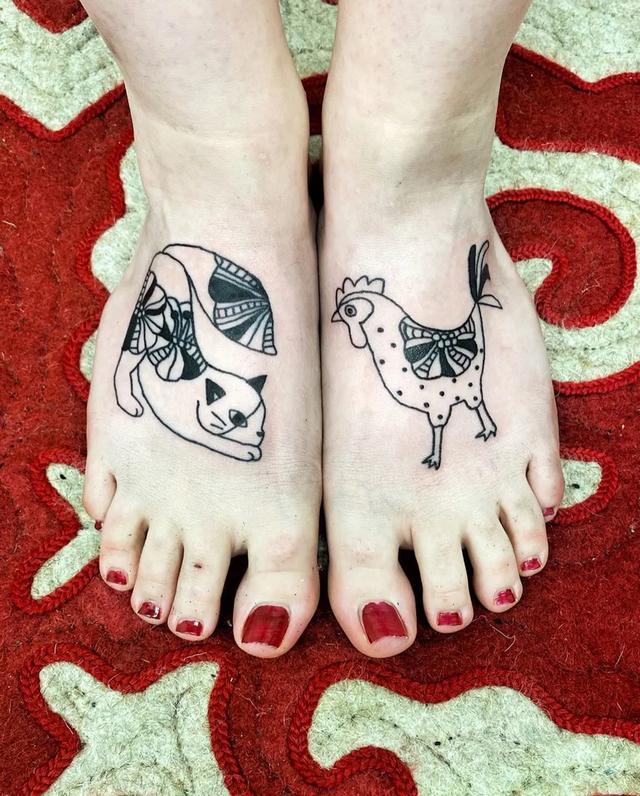 纹身|日本女孩6岁入行，是全世界最小纹身看完我却只想拥有同款爸爸！