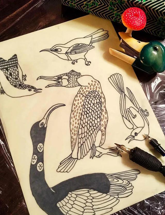 纹身|日本女孩6岁入行，是全世界最小纹身看完我却只想拥有同款爸爸！