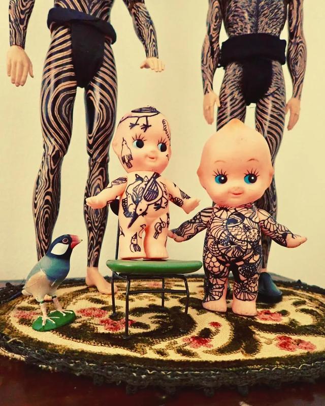 纹身|日本女孩6岁入行，是全世界最小纹身看完我却只想拥有同款爸爸！